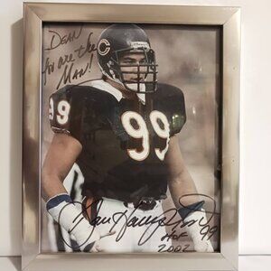 Autographed Framed Photo of Dan Hampton